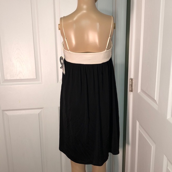 Nine West Black & Ivory Dress. NWT. 4 - Picture 4 of 8